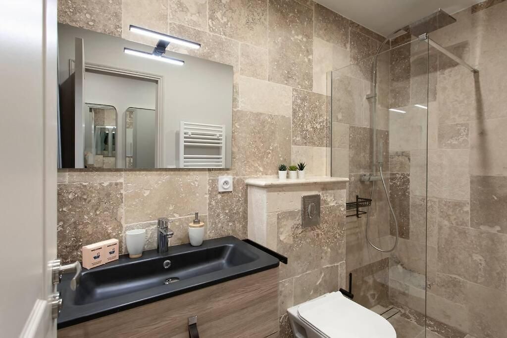 Appartement L19 Staywiz Us - 1bdr Massena 2mins Sea Promenadeac Balcony *