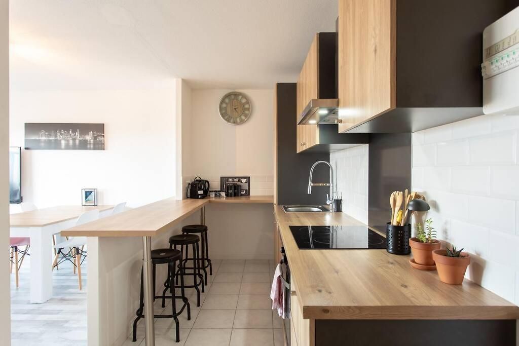 Appartement L41 Staywiz Us - Paladium 8pax 4rooms Balcony Wifi Ac *