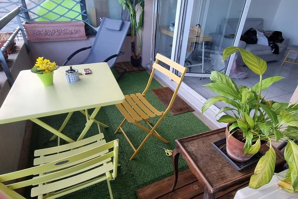 L41 Staywiz Us - Paladium 8pax 4rooms Balcony Wifi Ac Appartement Nice