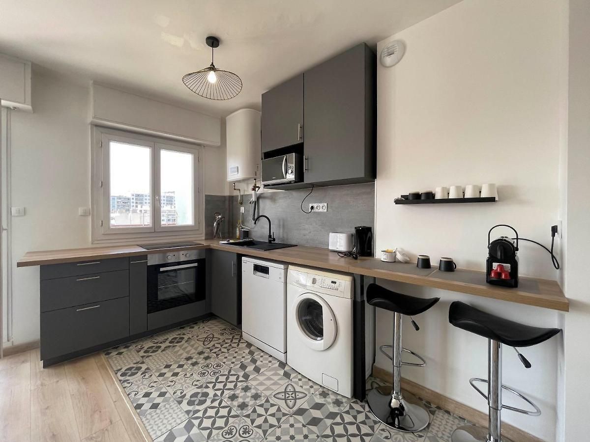 Appartement California Park - Wifi, Ac, 4 Pers