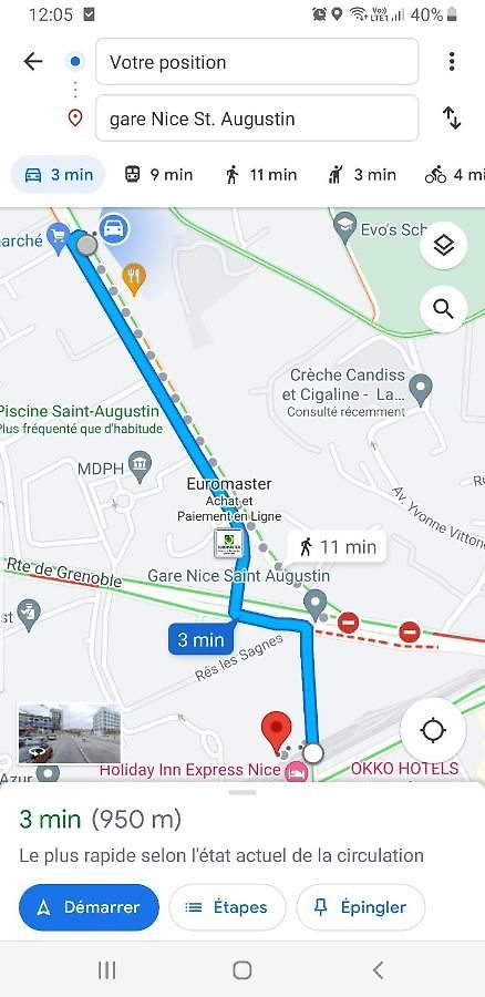 Appartement Renove 2023 Proche Aeroport 5min, Gare Sncf 2 Min, Tramway Au Pied De L'immeuble , Parking Possible, Renovated 2023 Near The Airport 5 Min, Train Station 2 Min, Tram Next To The Building 1 Min, Parking Possible *