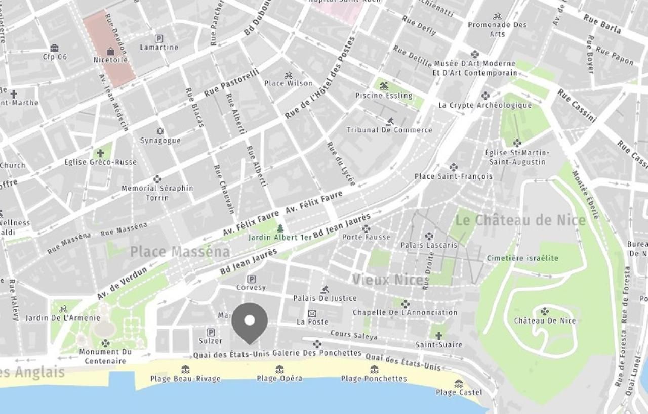 Appartement Riviera - Balcon Des Etats Unis - Old Town Promenade Des *