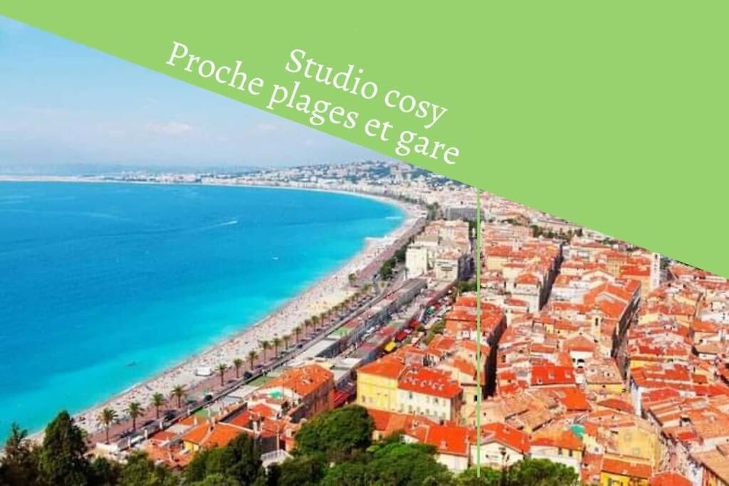 Cosy Studio Center - 10min Beach - 2min Train Appartement Nice
