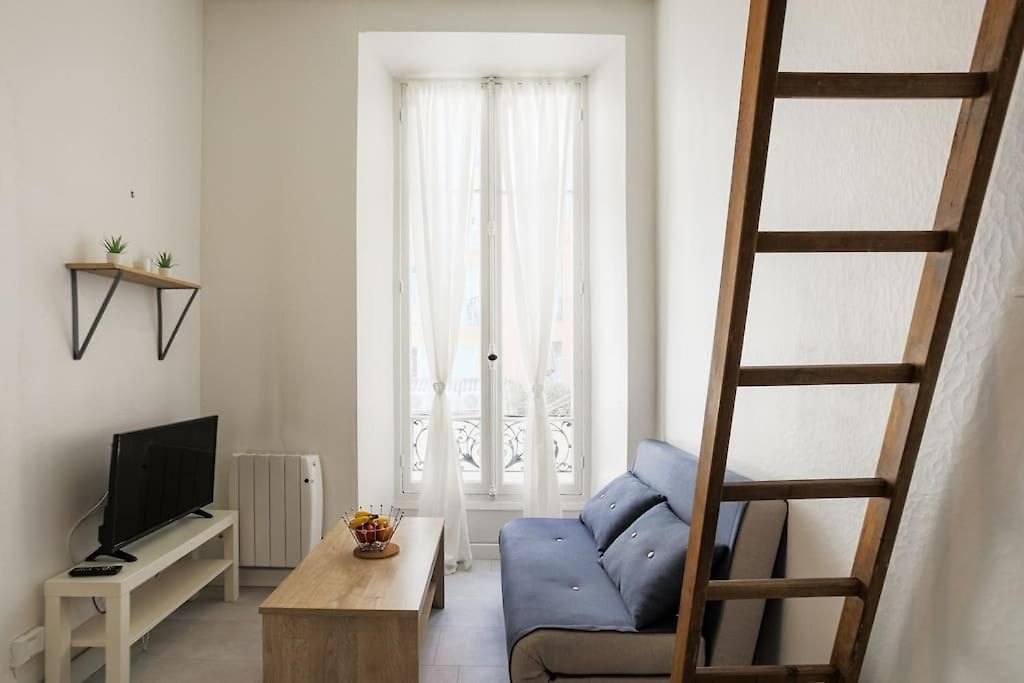 Cosy Studio Center - 10min Beach - 2min Train Nice