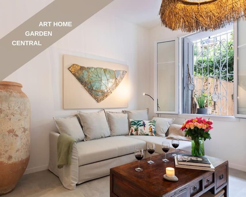 Homeart - Central, Fantastic Garden By Nicesitter Apartment Nice
