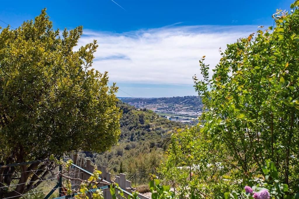 Echapée Belle - Vinayard View - Jacuzzi Bbq - Parking Appartement Nice