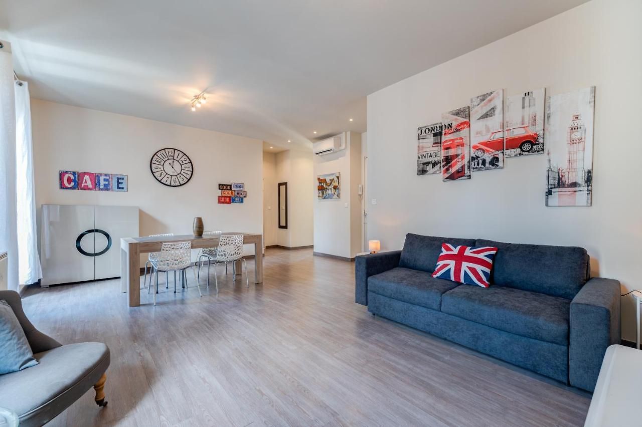 Hyper Centre - Wifi, Ac, 6pers Apartment Nice