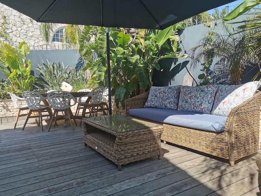 La Petite Niçoise Au Jacuzzi à 3 Min De La Nice