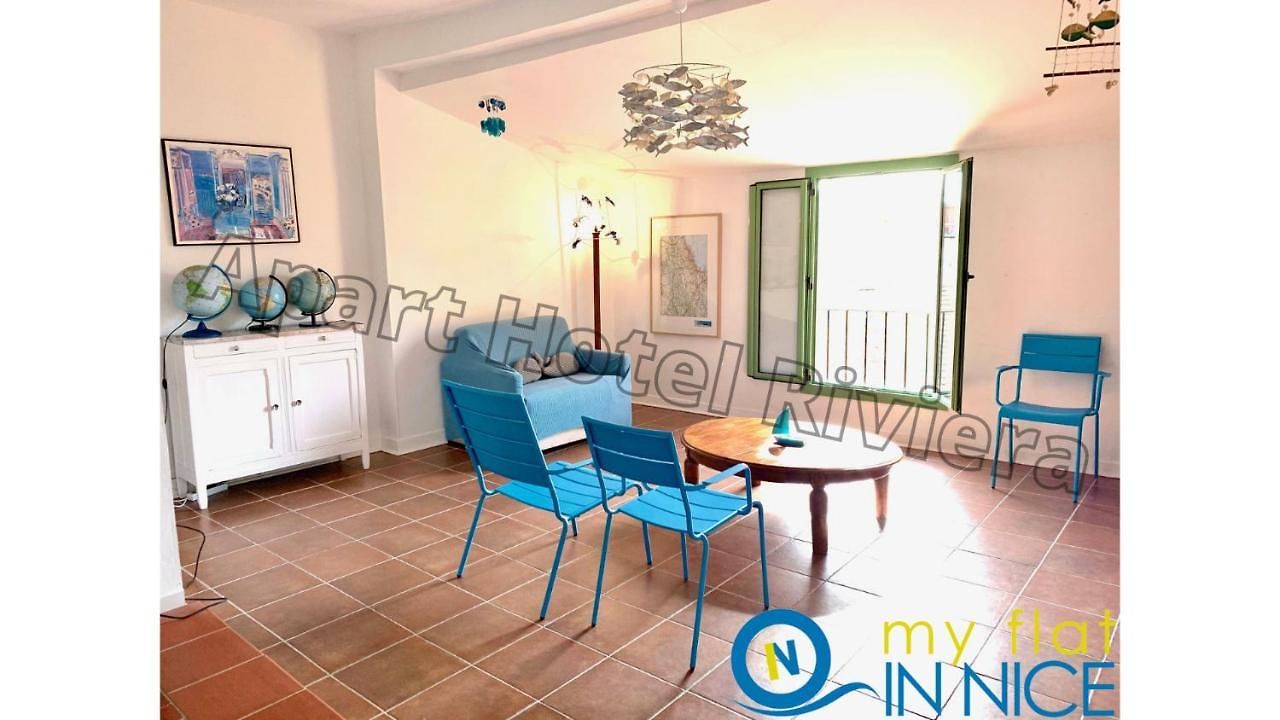 Riviera - Sea View - Amazing Large 3 Bedrooms With Sea View Ac - Old Town- Promenade Des Appartement