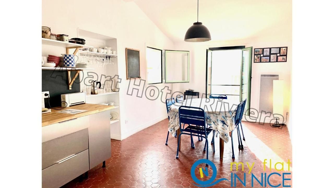Riviera - Sea View - Amazing Large 3 Bedrooms With Sea View Ac - Old Town- Promenade Des Appartement 4*