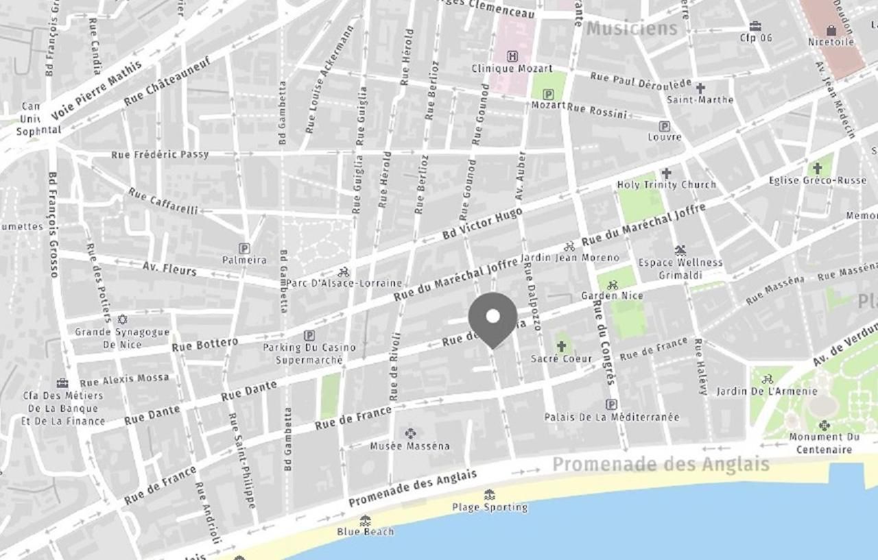 Riviera - 2 Minutes De La - Exceptionnel 2 Ac - Balcon Meyerbeer 1 Appartement 3*