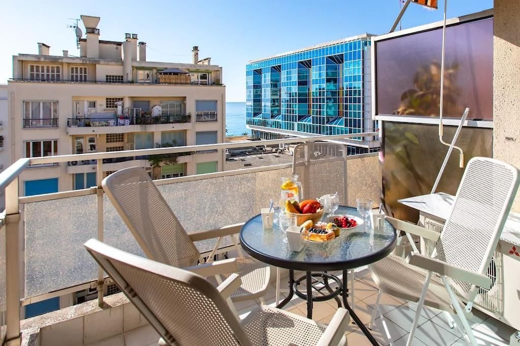 Appartement L28 Staywizus - Californie 1min Walk Sea 3bdr - Ac & Balcony Nice
