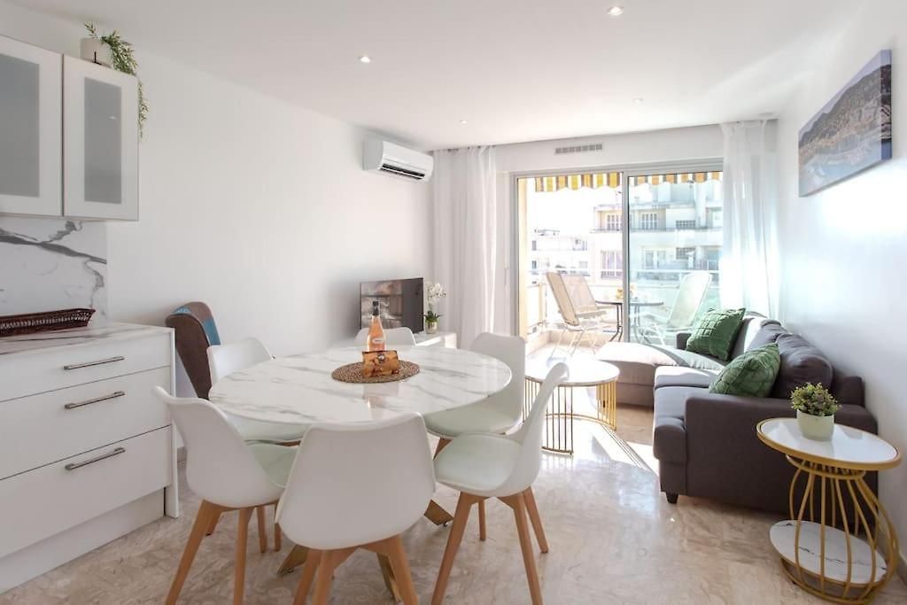 Appartement L28 Staywizus - Californie 1min Walk Sea 3bdr - Ac & Balcony Nice