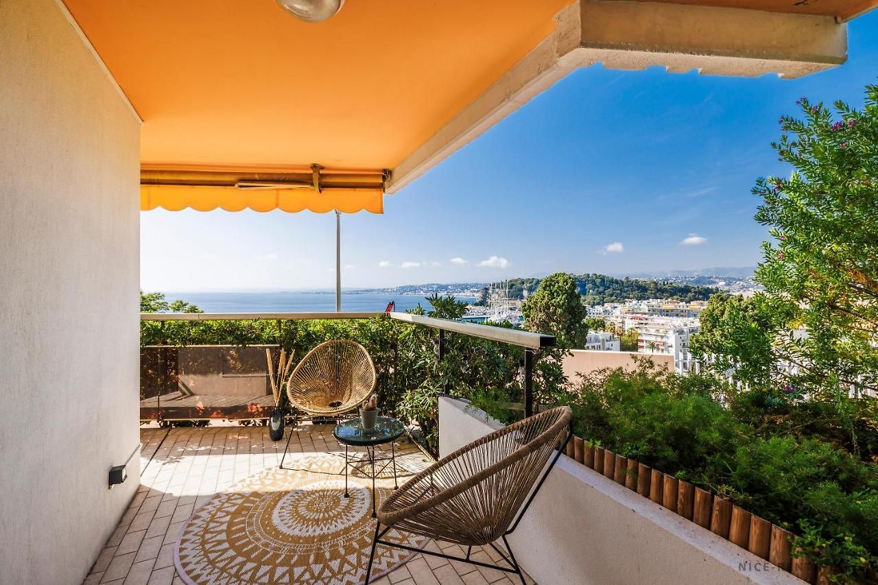 Appartement Renting - Carnot - Escape To The French Riviera Terrace With Sea View *