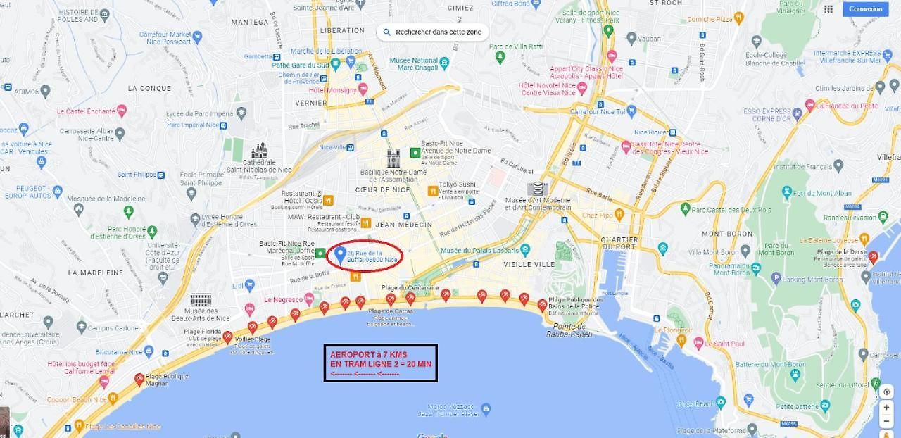 Appartement Duplex Cosy - Hyper Centre - Proche Et Promenade Nice