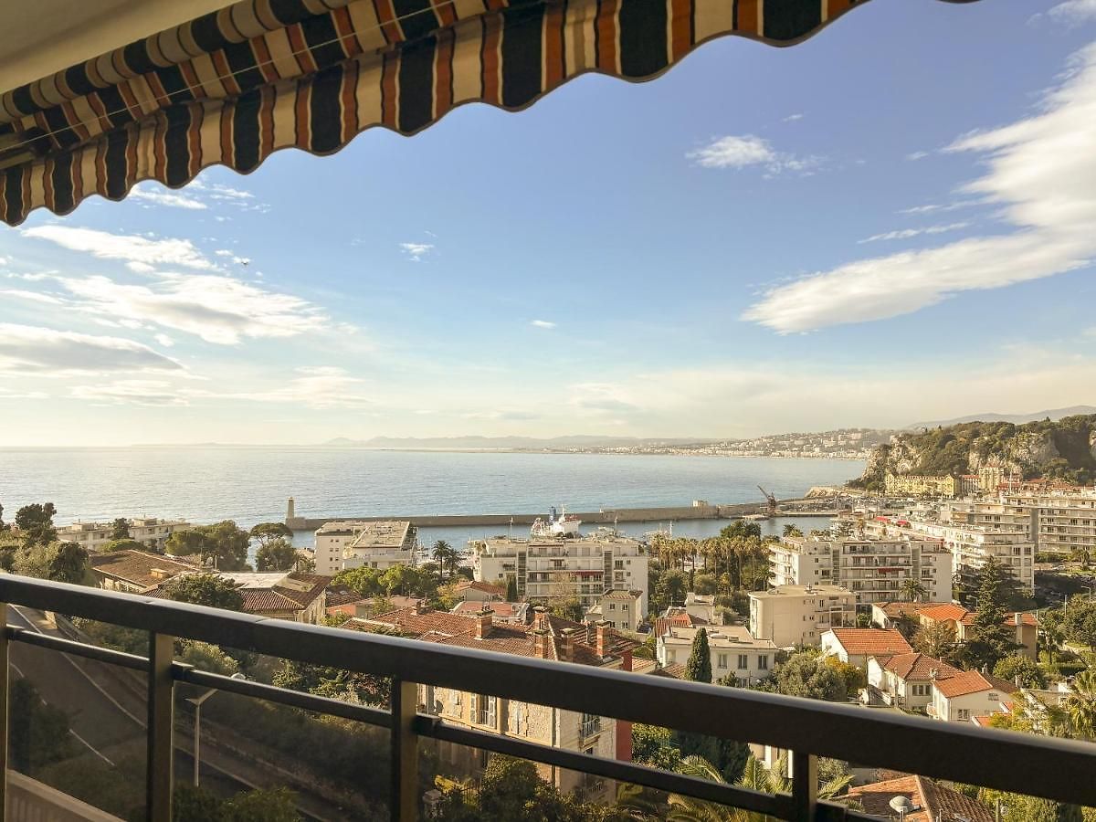 Apartment Le Baccarat - Wifi, Ac, Vue Mer, 4 Pers Nice