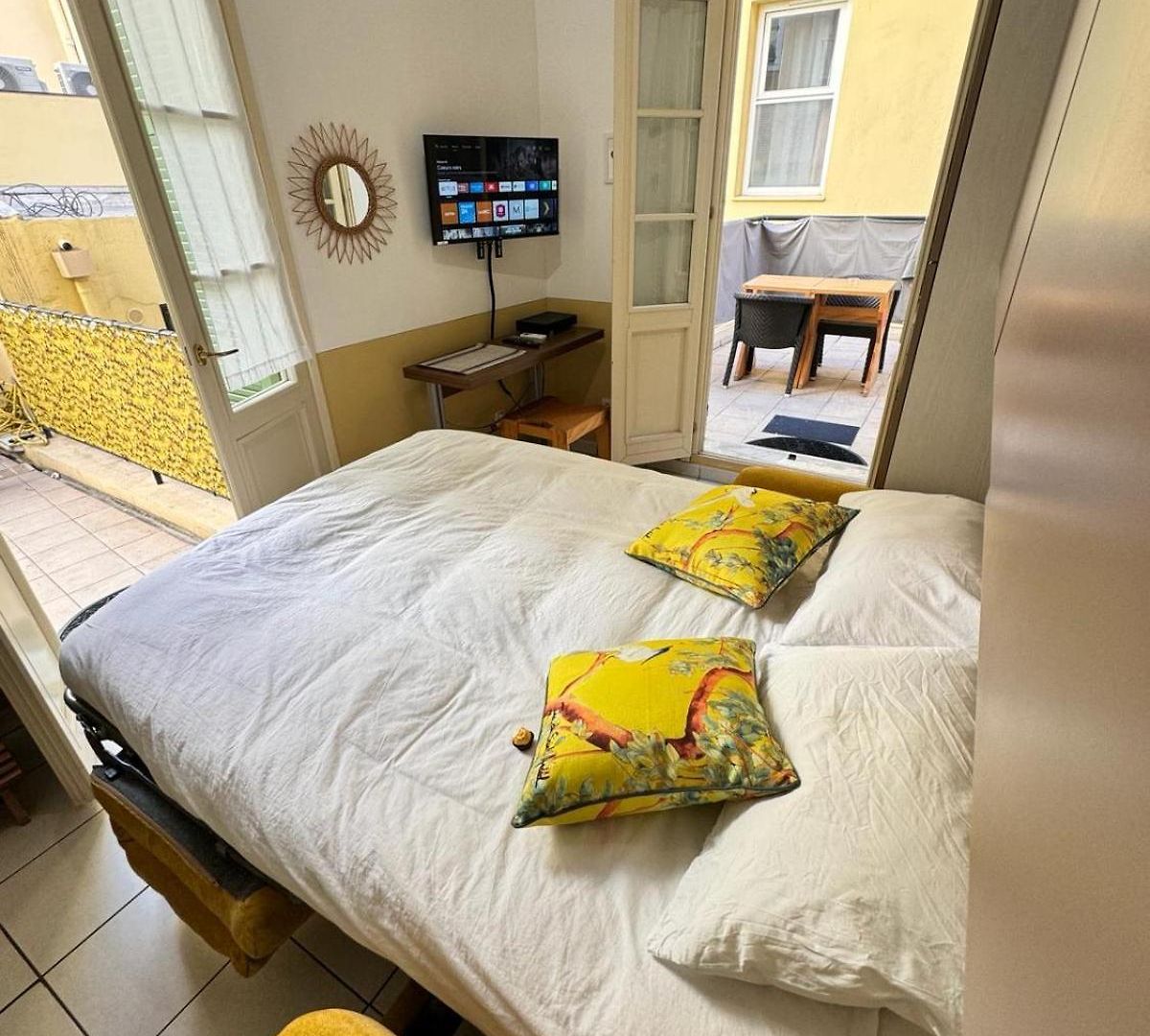 Grimaldi Ac 2 Terraces Wifi 5mins Sea *