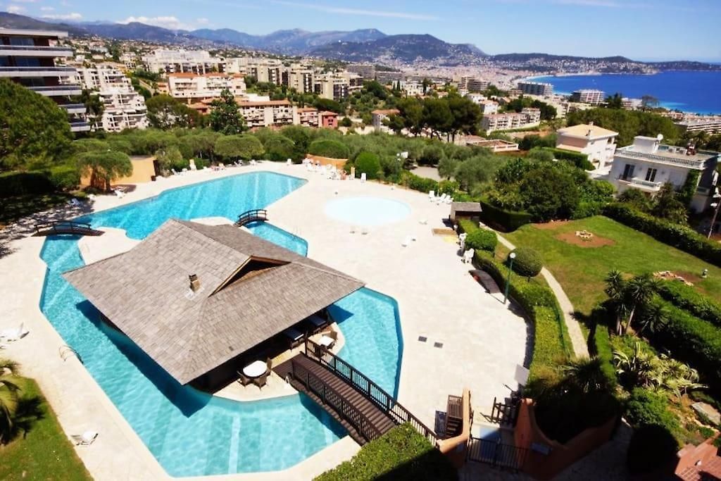 Sea View Pool Terrace Ac 1 Bedroom Appartement