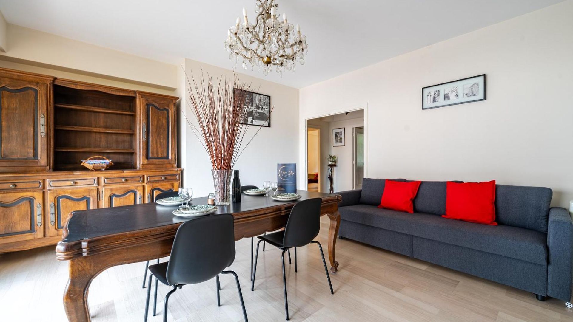 Grand 3 Pieces Calme - - Garage Appartement Nice