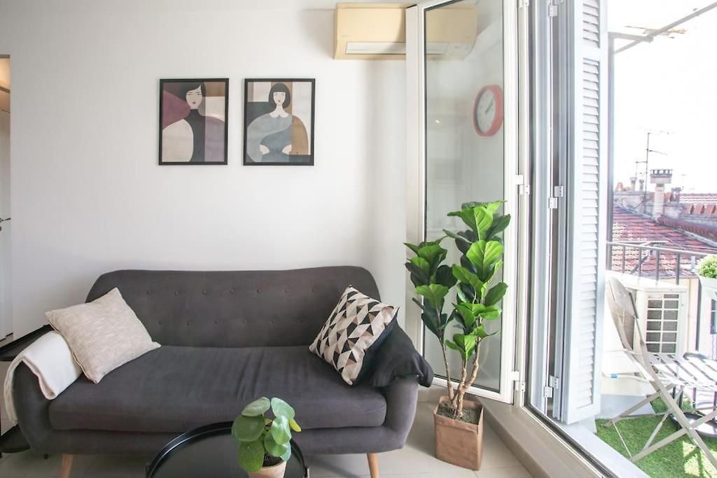 L33 Staywiz Us -2p Jean Médecin Centrale- 2 Balcony&ac Appartement *