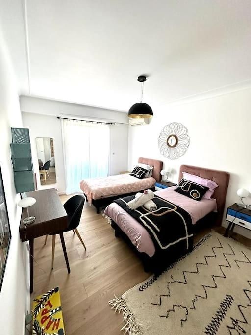 Appartement Mirabeau - De Luxe De 100m2 Avec Terrasse Nice