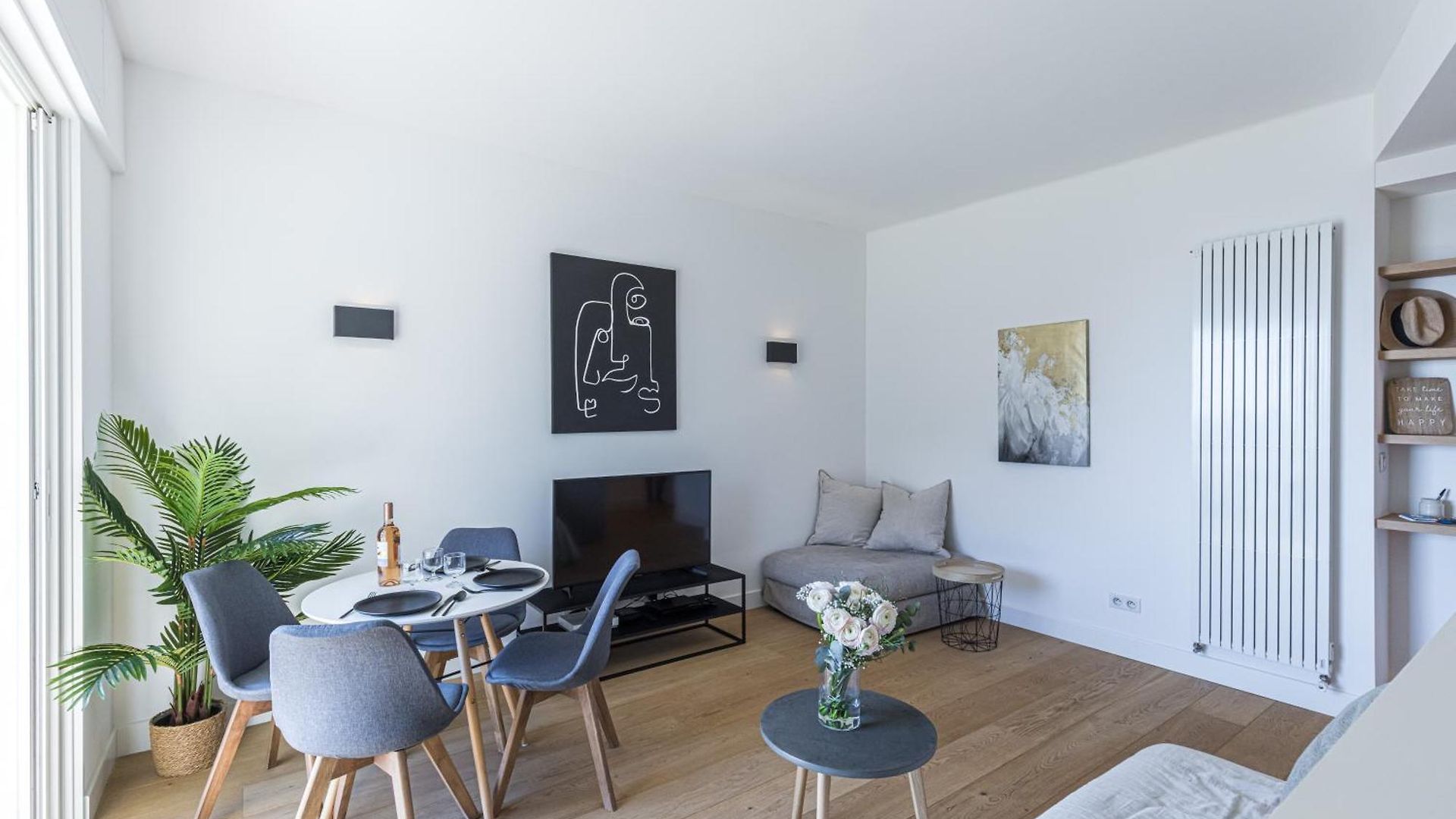 Apartment Franck Pilatte - Parking, Wifi, Ac, 3pers Nice