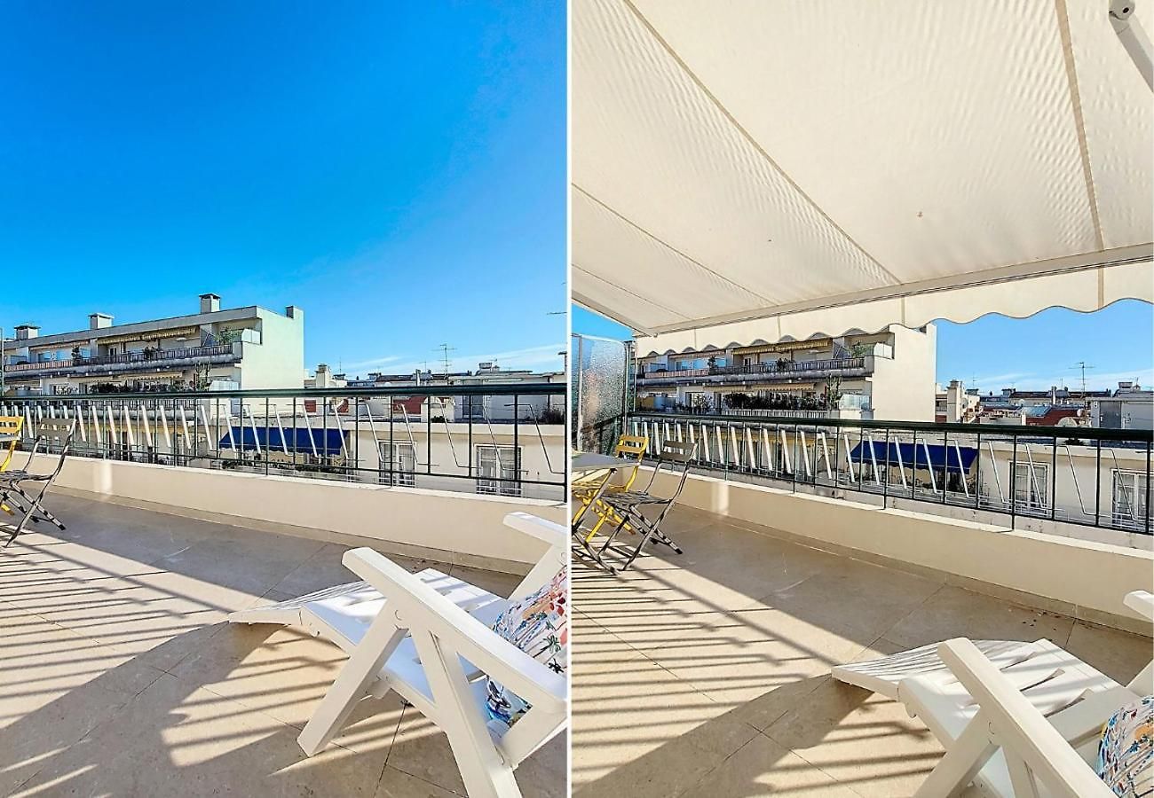 Appartement Nestor&jeeves - Ciel Azur - Terrace Nice