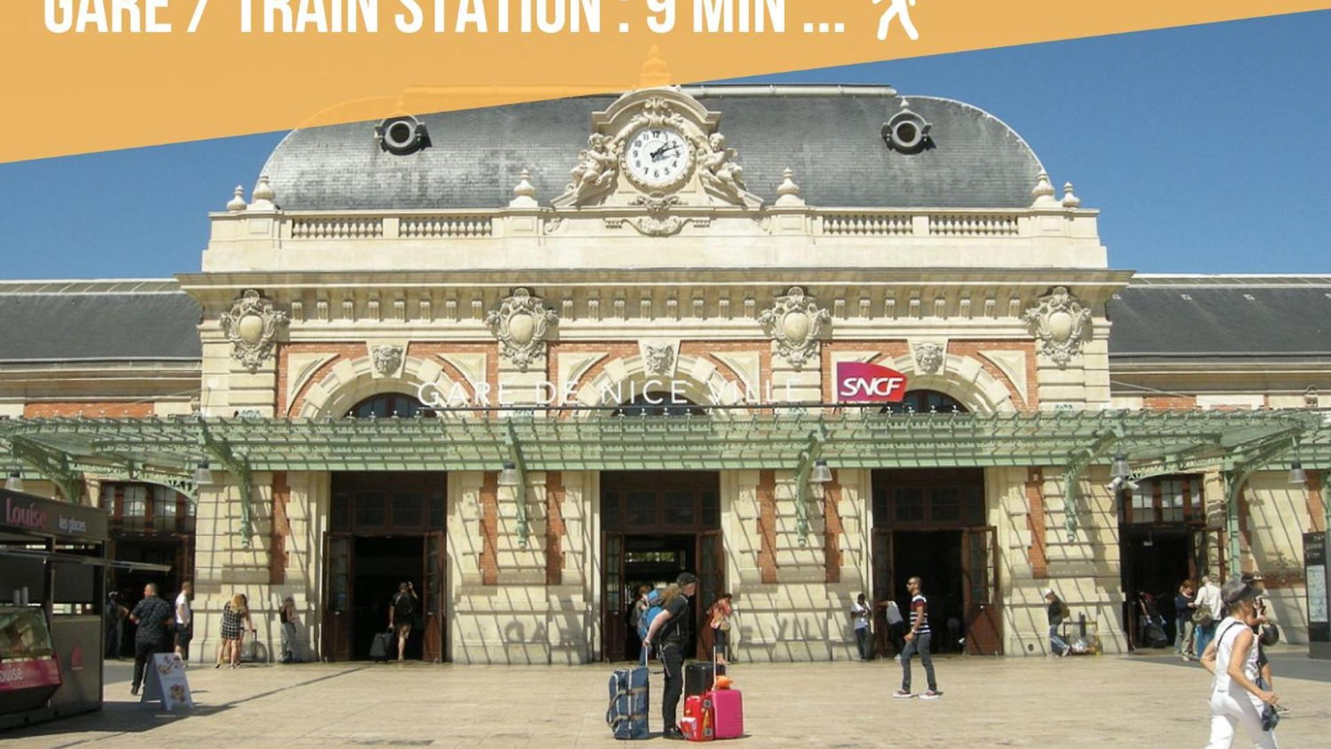 Hypercentre - Ideal Couple & Amis - Confort - Wifi - Calme - Climatisation - Coin Terasse Appartement Nice