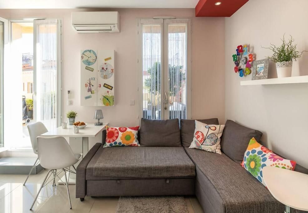 Appartement My Casa - Massena 22 - Cocoon - Cosy 1 Bedroom Flat With Quiet And Sunny Terrace *