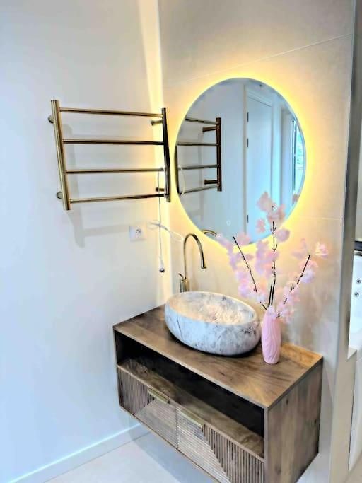 Appartement Ag 1 Balnéo Clim 1min Plage,