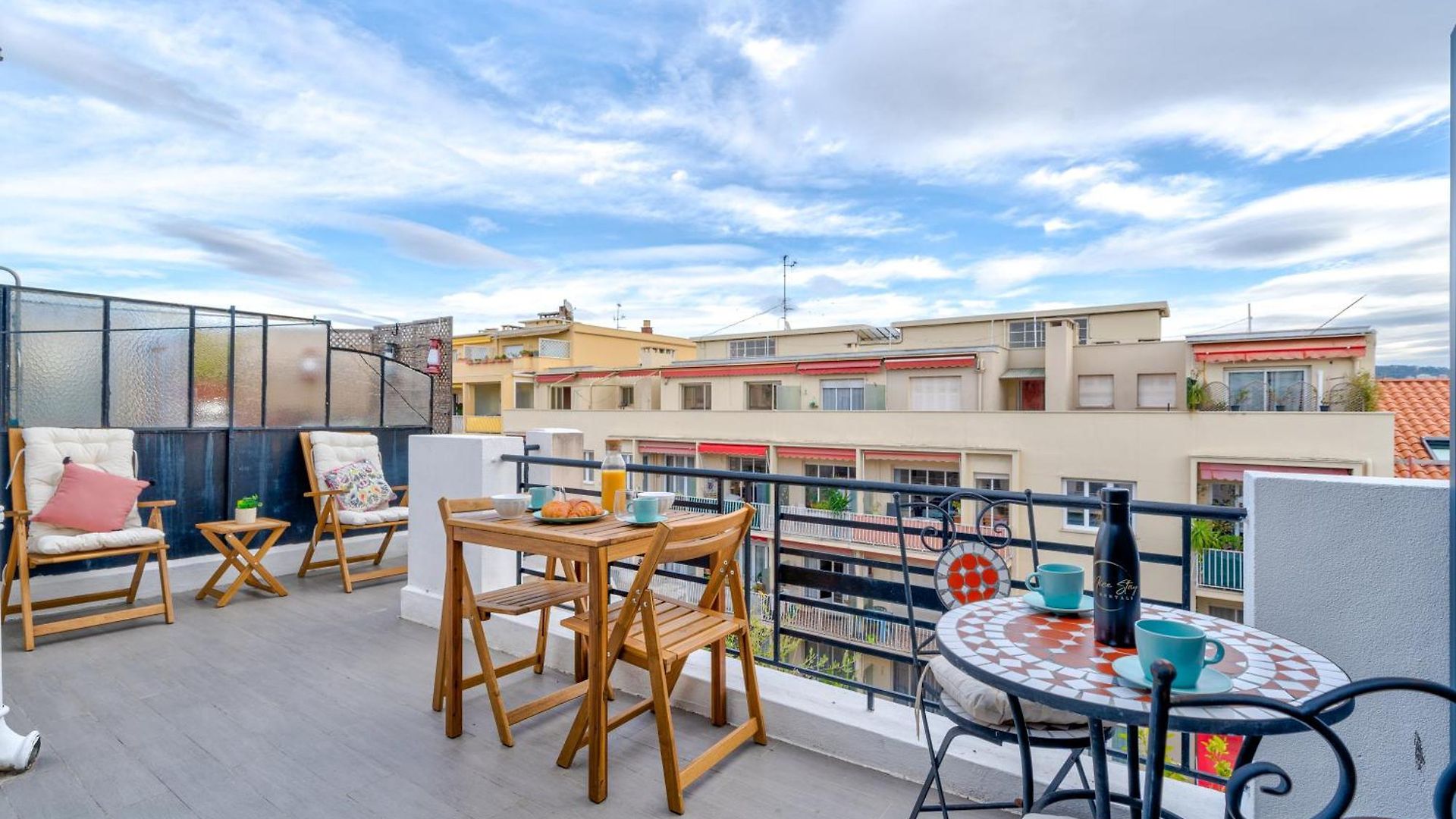 Floor Terrace - Dernier Etage Terrasse Cosy Appartement