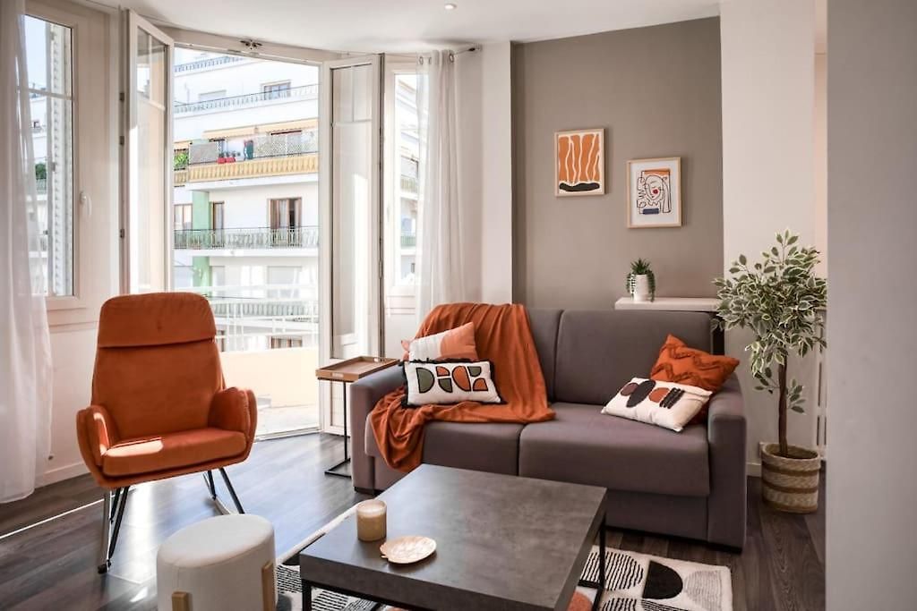 Appartement L1 Auguste Valensin 10 Min A Pied Mer Clim&wifi Nice