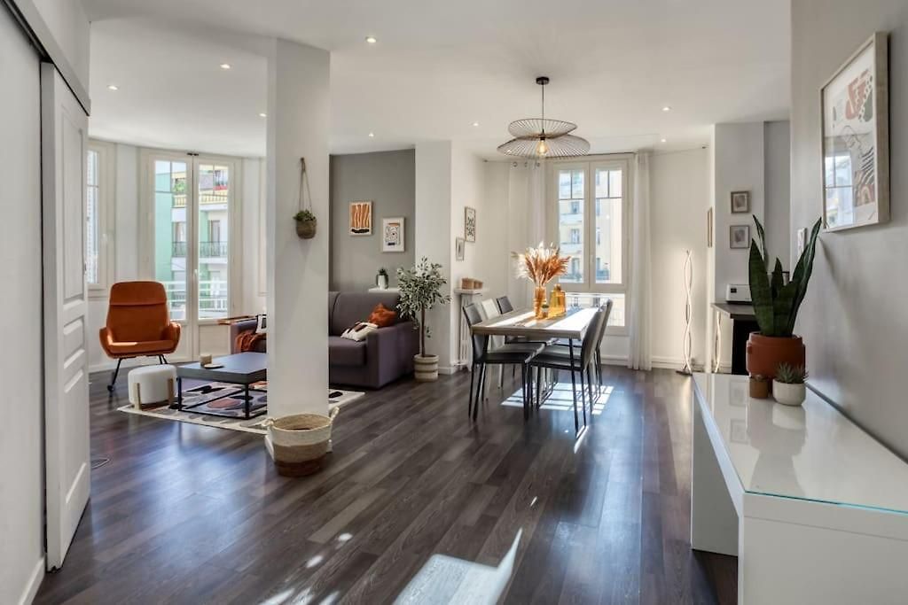 Appartement L1 Auguste Valensin 10 Min A Pied Mer Clim&wifi Nice