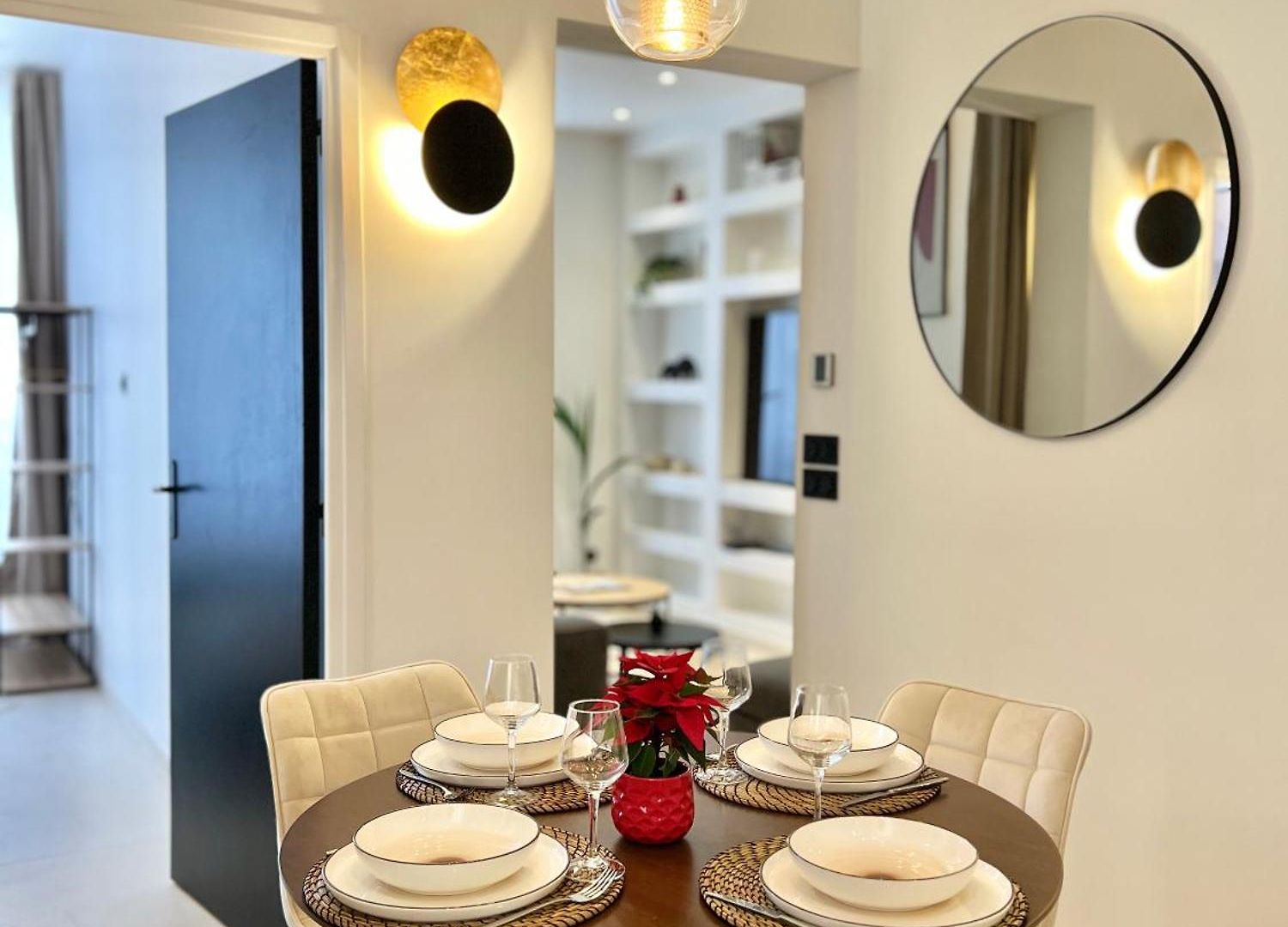 Apartment Malaussena - Reception 24&7 - Center Liberation