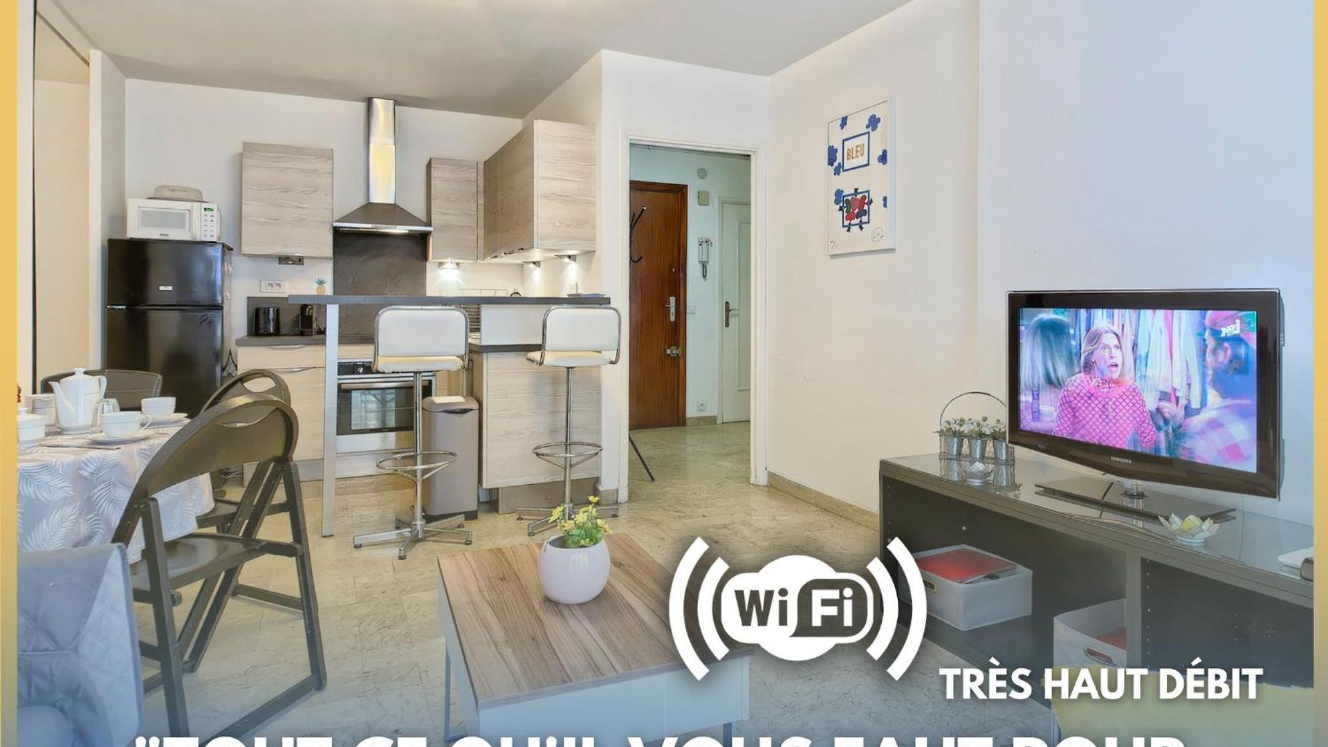 Superbe Pres De La Gare-clim-wifi-espace Dedie Au Travail