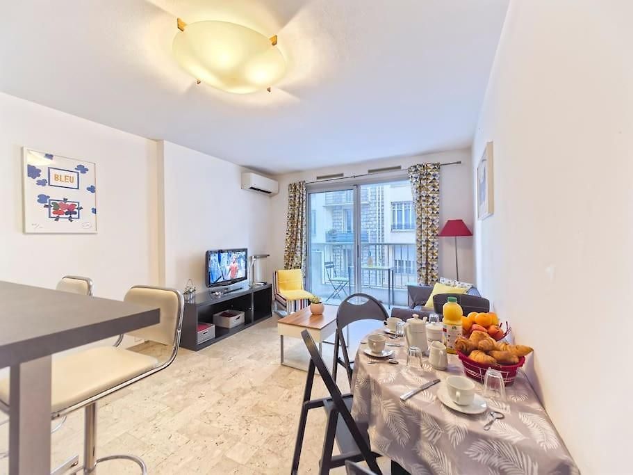 Apartment Superbe Pres De La Gare-clim-wifi-espace Dedie Au Travail