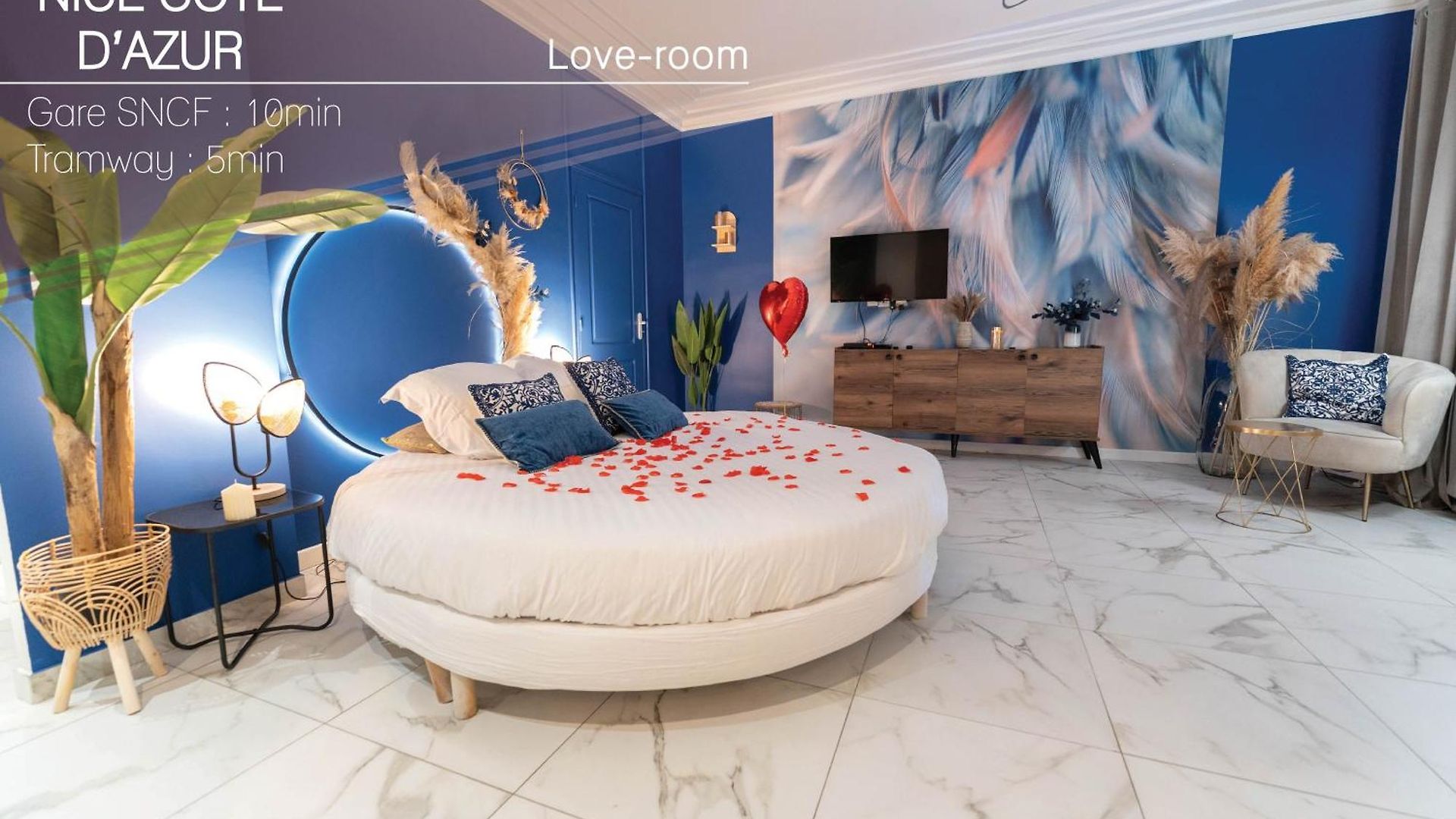 Hotel Loveroom Jacuzzi Passion Nice