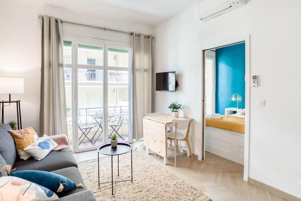 #10 2pièces Fricéro 3min To The Beach/balcon&ac * Nice