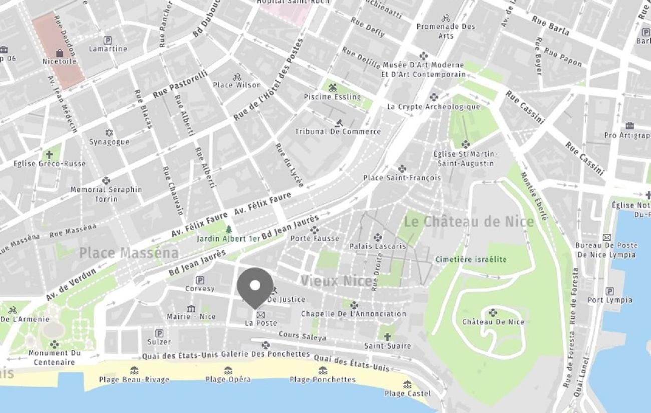 Riviera Côte D'azur - Old Town - Ac - Sea View - 50m Promenade Des Anglais- La Maison Linda Appartement