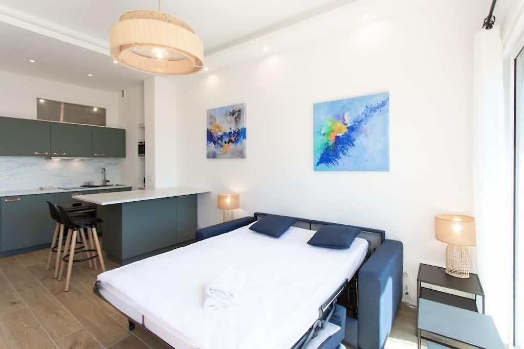 #43 Staywizus - Design Terrace Ac Wifi Sea View 1min Nice
