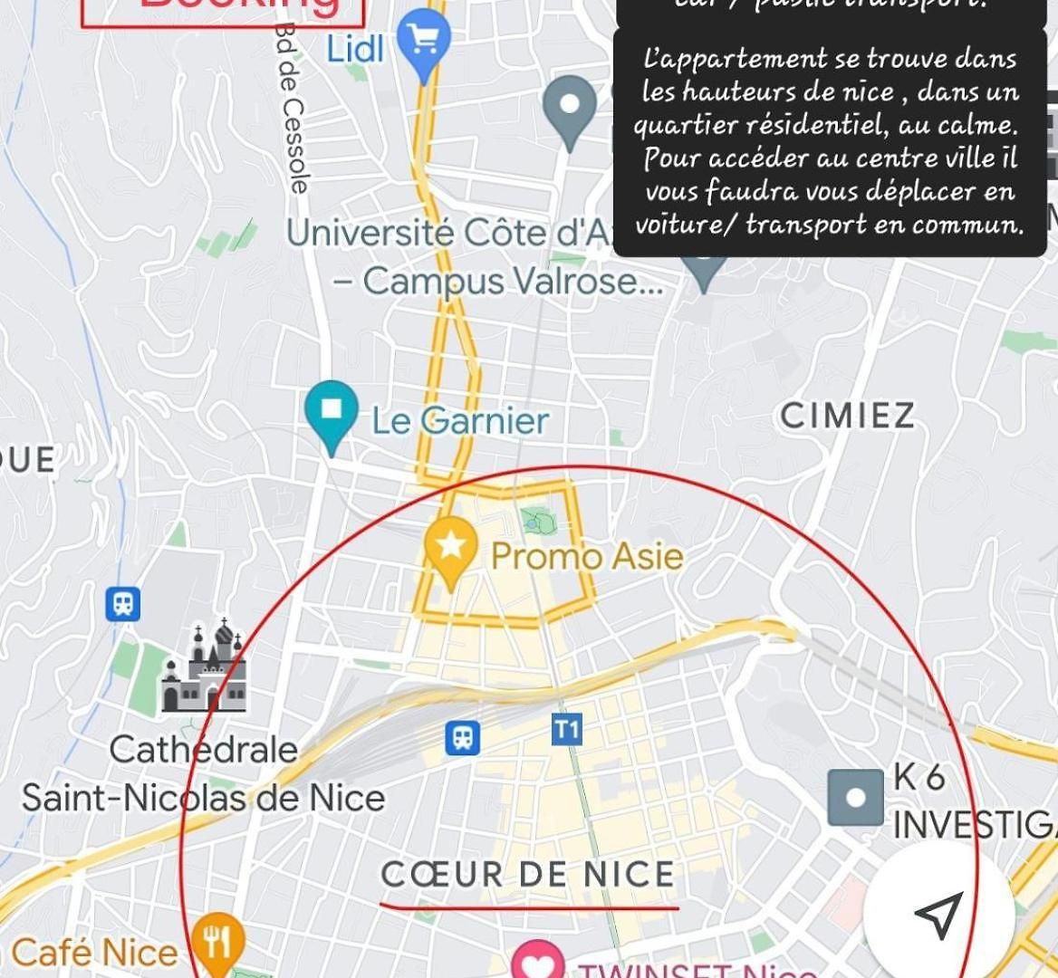 D Avec Clim Terrasse Et Petit Dejeuner Hauteurs De Homestay Nice