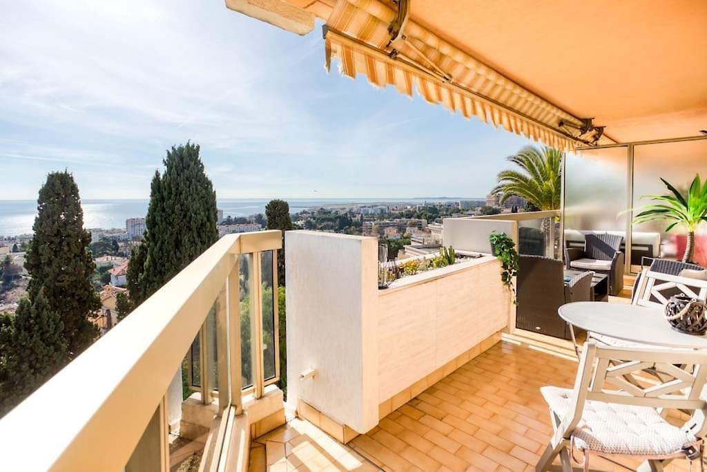 L11 Staywiz Us -claire Fontaine Sea View 2 Bdr Ac Parking Swiming Pool Appartement *