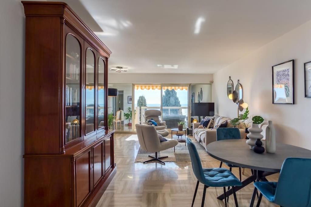 Appartement L11 Staywiz Us -claire Fontaine Sea View 2 Bdr Ac Parking Swiming Pool *