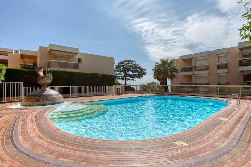 L11 Staywiz Us -claire Fontaine Sea View 2 Bdr Ac Parking Swiming Pool Appartement *