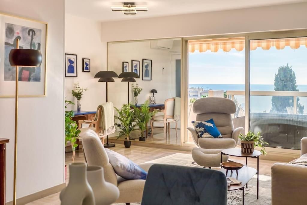 Appartement L11 Staywiz Us -claire Fontaine Sea View 2 Bdr Ac Parking Swiming Pool