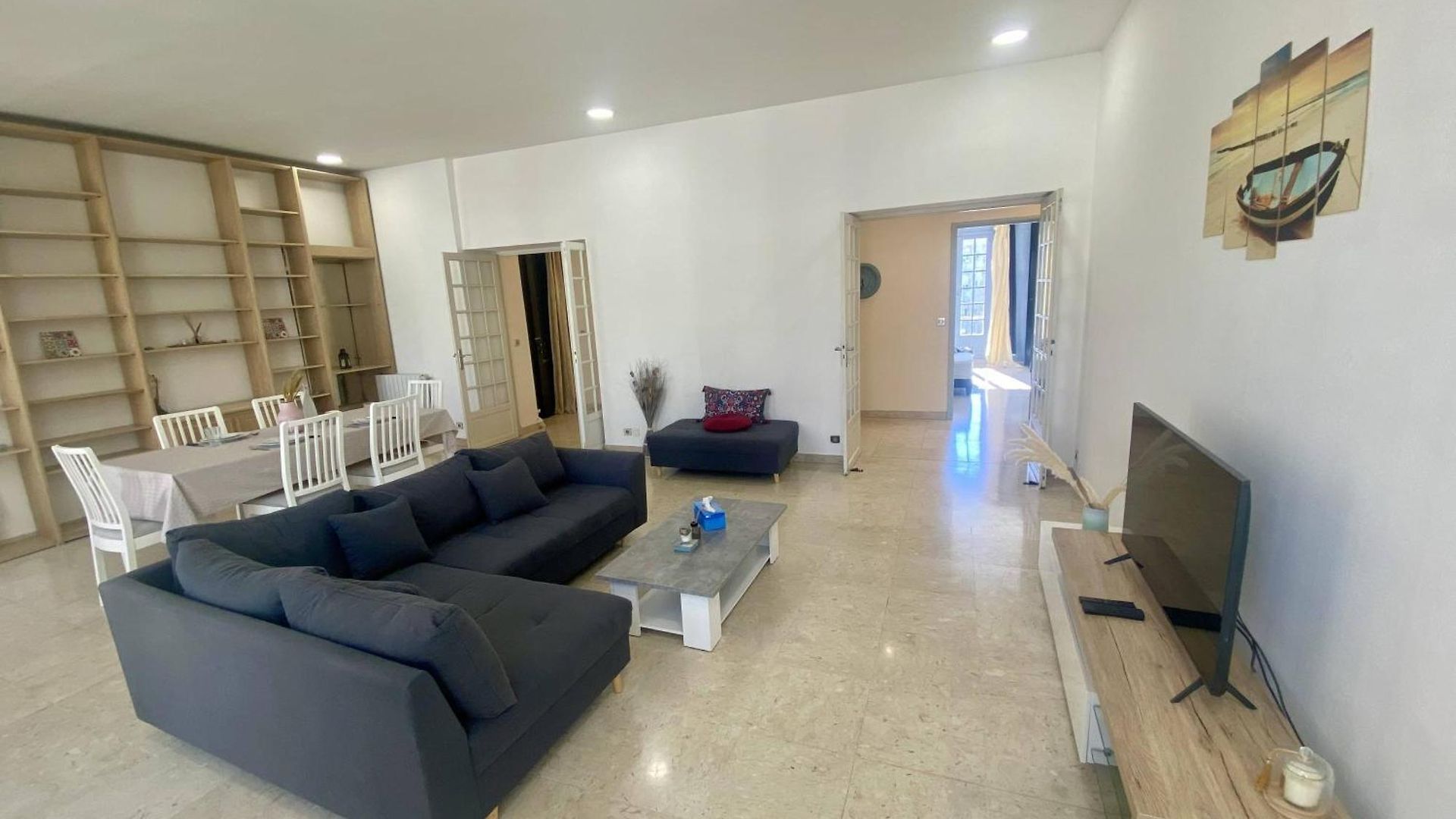 Appartement Grand F3- Centre De Nice, Wifi Ac