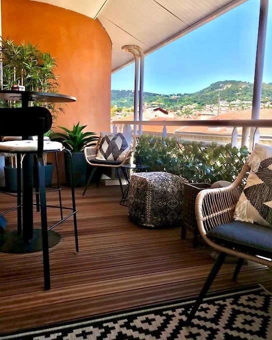 Stylish 4-star Cocoon With Terrace - Port Center * Nice