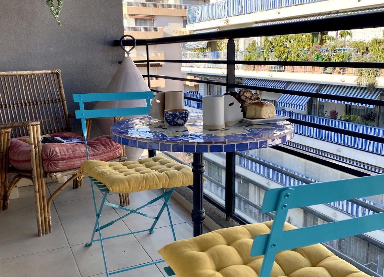 Tobias - Duplex 4 Personnes Quartier Riquier Nice