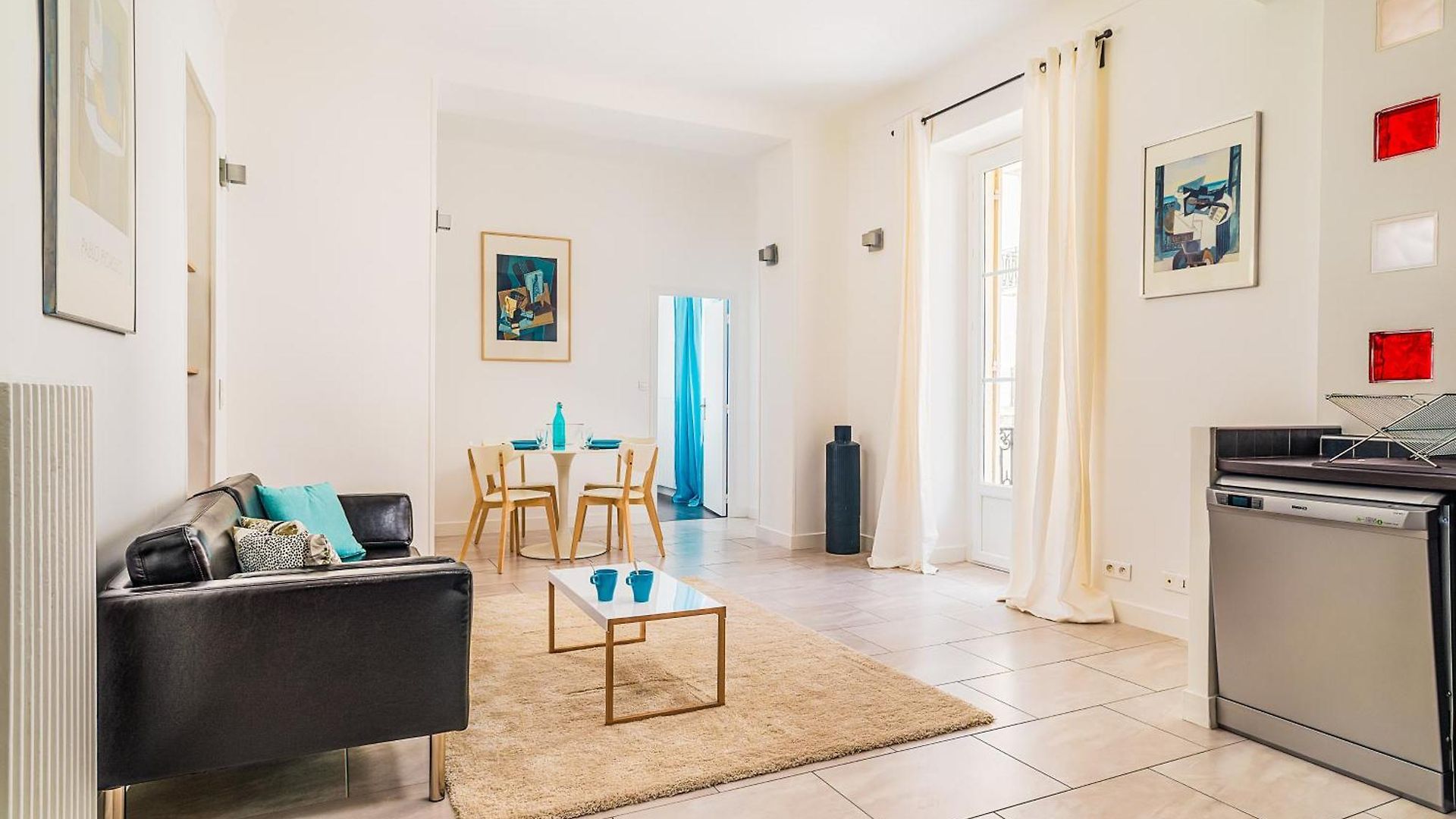 Appartement Modern 2-bedroom Center Nice