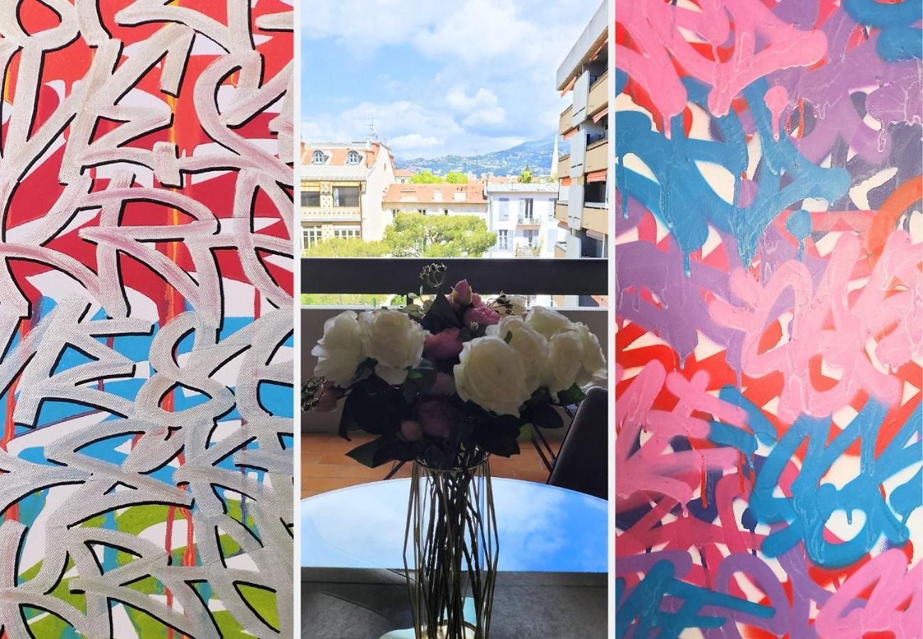 Appartement Nestor&jeeves - Pop Art - - Balcony